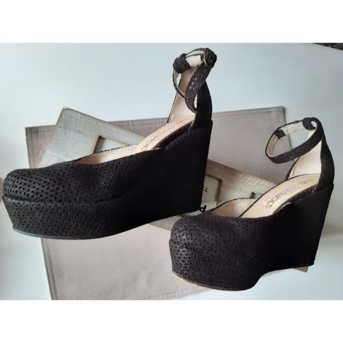 Chaussures escarpins ESCARPINS COMPENSÉS CHOCOLAT - Justfab - Modalova