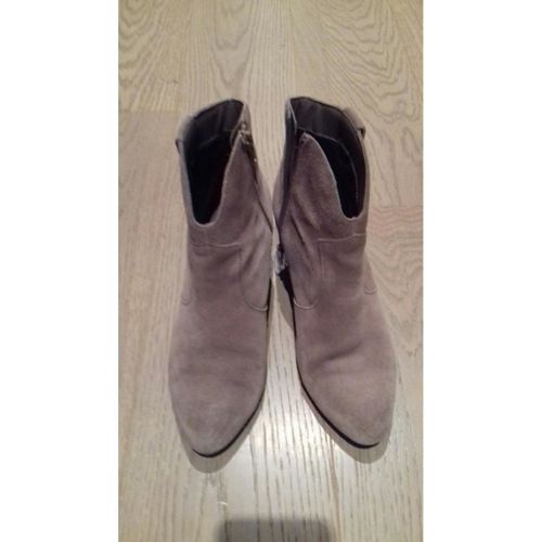 Bottines Bottines peau de pêche camel - Sans marque - Modalova
