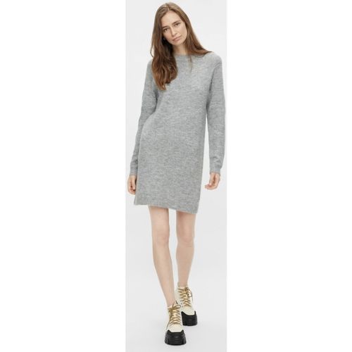 Robe Pieces Robe pull F, Gris - Pieces - Modalova