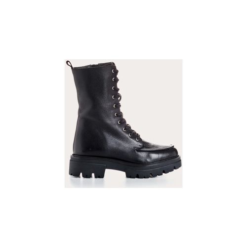 Boots Rangers Dimitra Cuir Graine Noir - Reqin's - Modalova