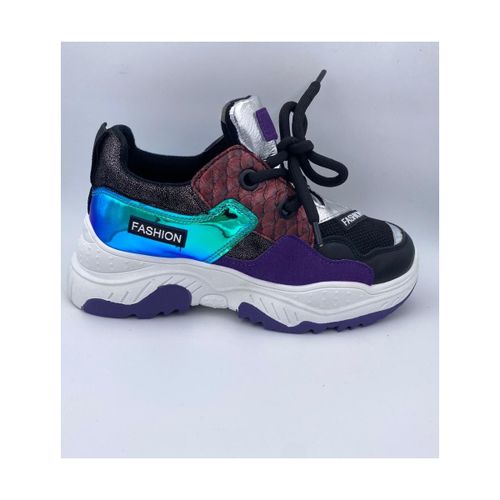 Baskets Baskets violets "Sophie" - Jeunes Et Jolies - Modalova