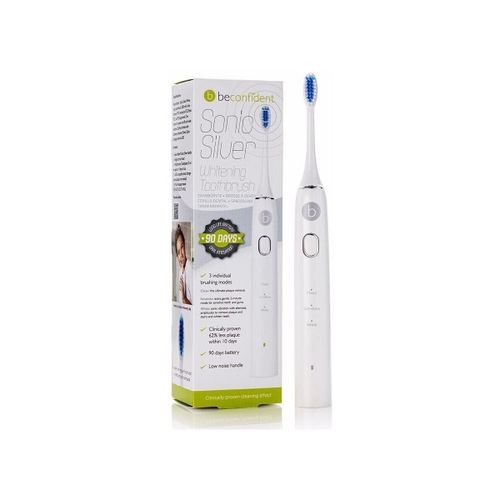 Accessoires corps Sonic Silver Electric Whitening Toothbrush white/silver - Beconfident - Modalova