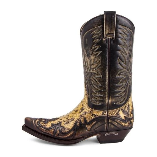 Bottes Santiags s Ref 41031 Marron Python - Sendra boots - Modalova
