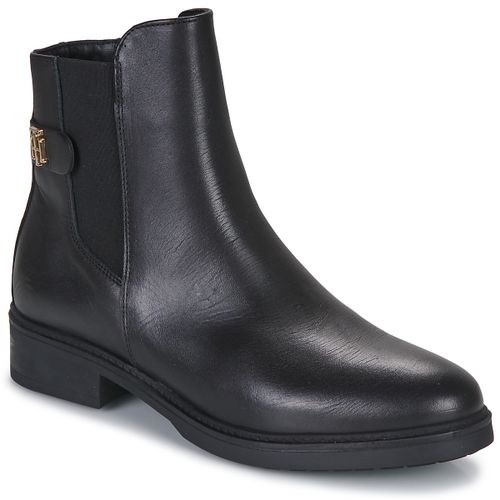 Boots TH LEATHER FLAT BOOT - Tommy Hilfiger - Modalova
