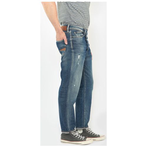 Jeans Jeans 1998 basic 7/8ème destroy vintage bleu - Le Temps des Cerises - Modalova