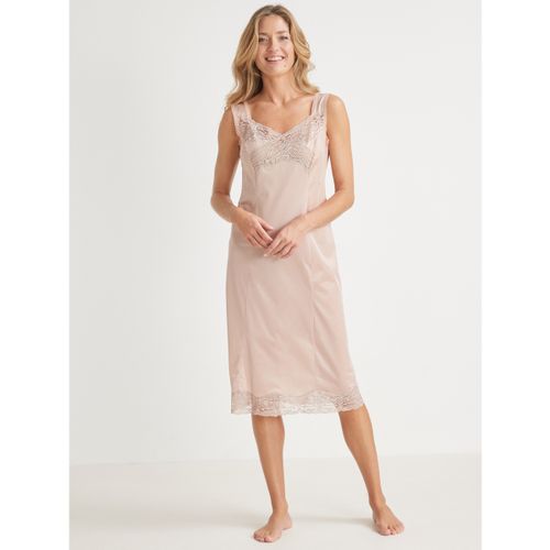 Robe courte by - Fond de robe en maille longueur 90cm - Daxon - Modalova