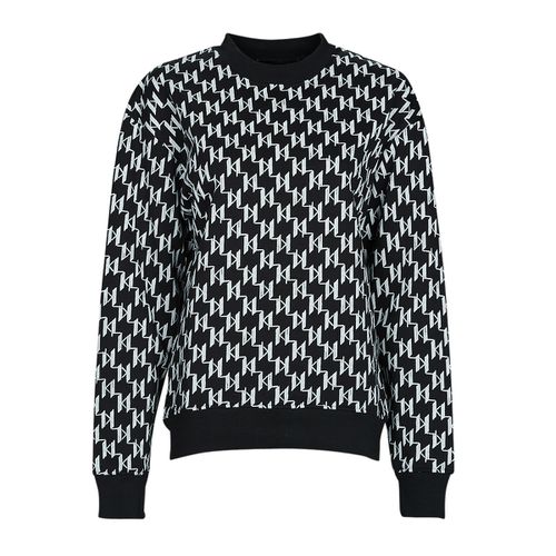 Sweat-shirt UNISEX ALL-OVER MONOGRAM SWEAT - Karl Lagerfeld - Modalova