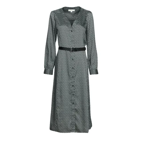 Robe MK LOGO TIE MIDI DRS - MICHAEL Michael Kors - Modalova