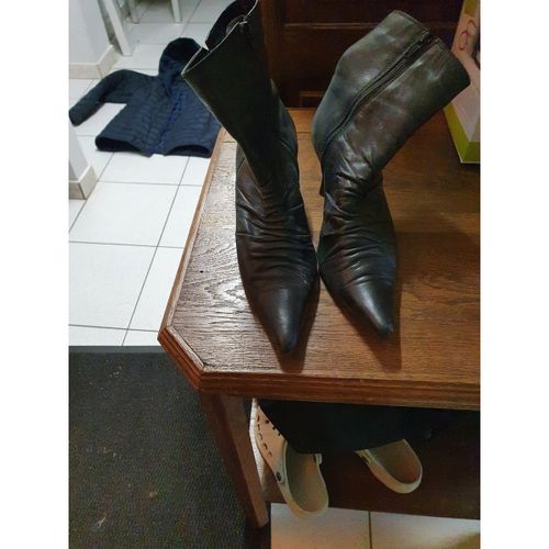 Bottines Sans marque Bottine cuir - Sans marque - Modalova