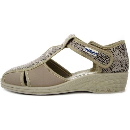 Sandales compensées Chaussures, Sandale Confort, Textile - 915BE - Emanuela - Modalova