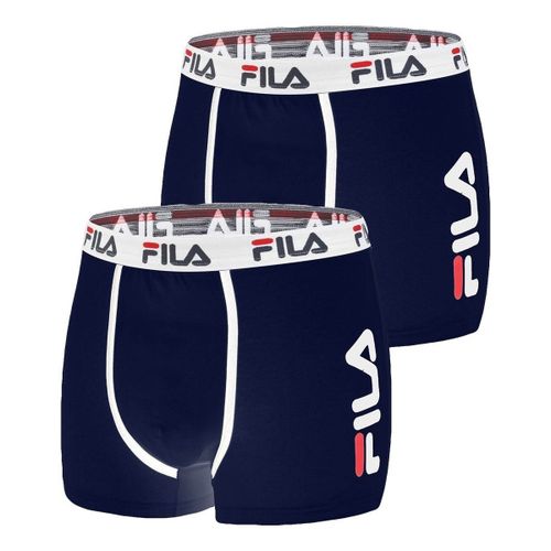 Boxers Lot de 2 Boxers coton FU5040 Uni - Fila - Modalova
