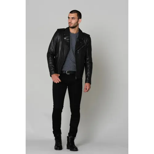 Veste GOLBERG LAMB PAOLO BLACK - Daytona - Modalova