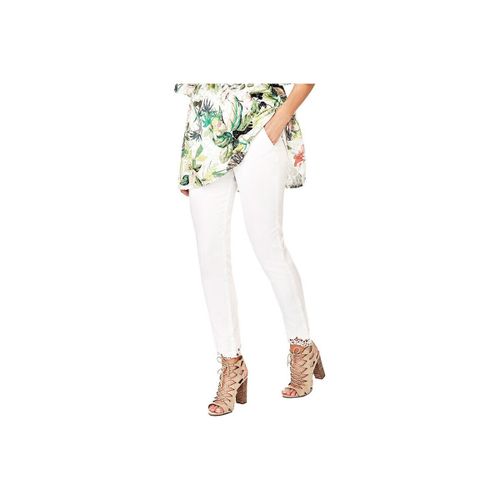 Collants Pantalon Chino Berta Blanc - Guess - Modalova