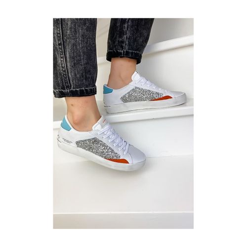 Baskets Sneakers LOW TOP DISTRESSED Multicolor - Crime London - Modalova