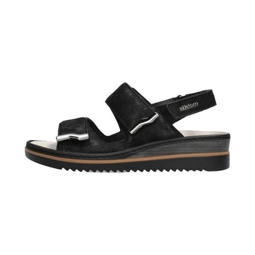 Sandales compensées SANDALE MOVILS DARCIE NUBUCK NOIR - Mephisto - Modalova