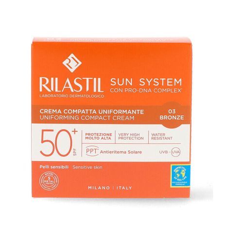 Blush & poudres Sun System Spf50+ Crema Compacta bronze - Rilastil - Modalova