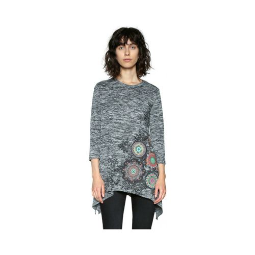 T-shirt T Shirt HAWHAN Gris 18SWTKFE - Desigual - Modalova