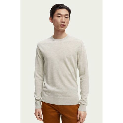 Sweat-shirt Pull Laine Gris - Scotch & Soda - Modalova