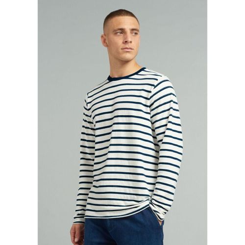 T-shirt Pull Rayé Bleu Foncé - Dstrezzed - Modalova