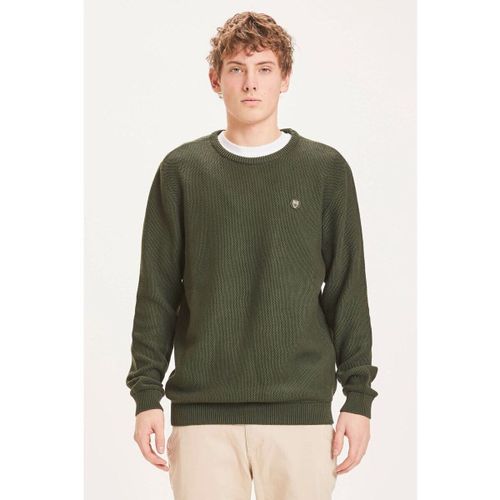Sweatshirts Pull Field Vert Foncé - Knowledge Cotton Apparel - Modalova