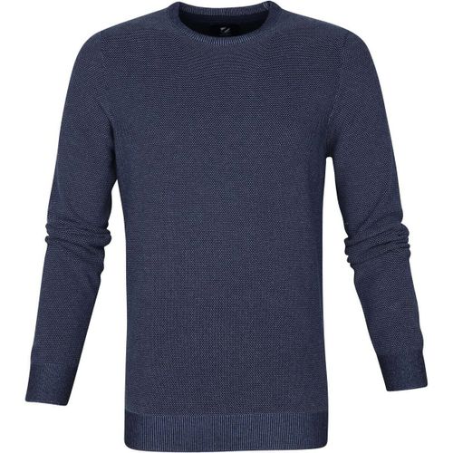 Sweat-shirt Respect Pull-over Bleu Jean Foncé - Suitable - Modalova
