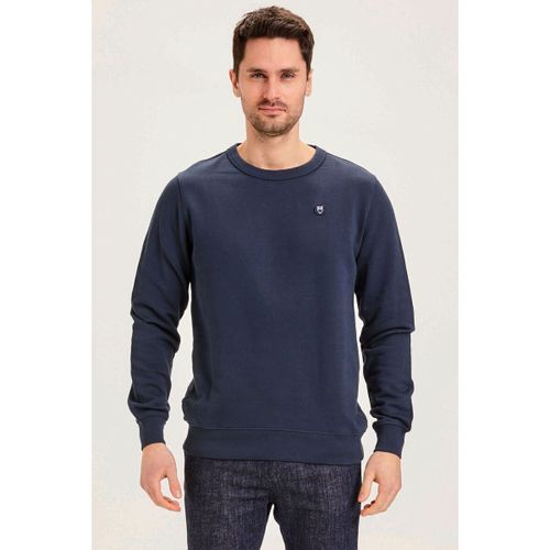 Sweatshirts Pull Elm Bleu Foncé - Knowledge Cotton Apparel - Modalova