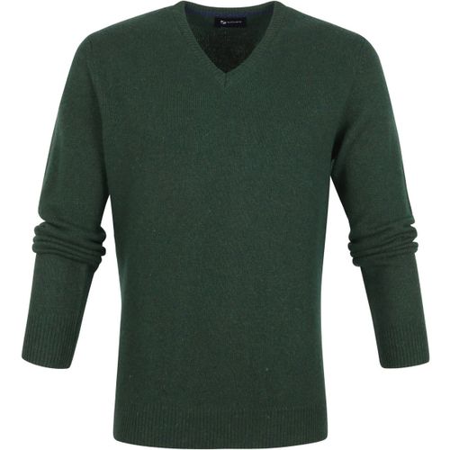 Pull Pull Agneline Col-V Vert Foncé - Suitable - Modalova