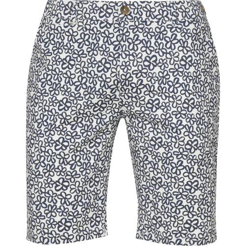 Pantalon Short M8 Fleurs Bleu Foncé - Blue Industry - Modalova