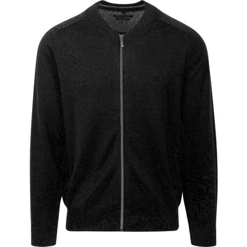 Pull Casamoda Cardigan Zip Noir - Casamoda - Modalova