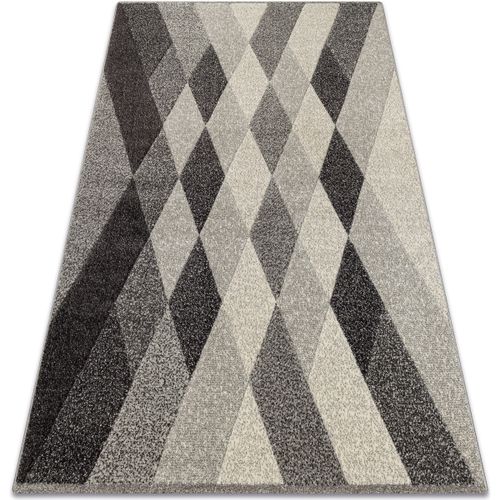 Tapis Tapis FEEL 5674/16811 LOSANGES gris / anthracite 120x170 cm - Rugsx - Modalova