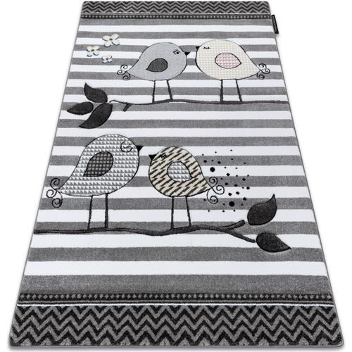 Tapis Tapis PETIT BIRDS PETITS OISEAUX gris 180x270 cm - Rugsx - Modalova