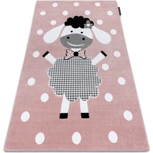 Tapis Tapis PETIT DOLLY mouton rose 140x190 cm - Rugsx - Modalova