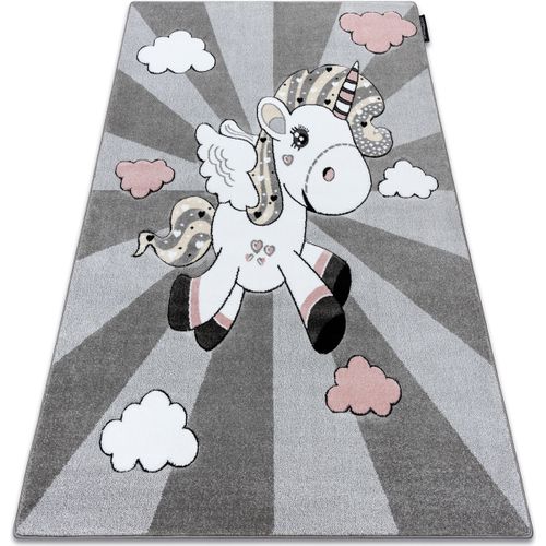 Tapis Tapis PETIT UNICORN LICORNE gris 180x270 cm - Rugsx - Modalova