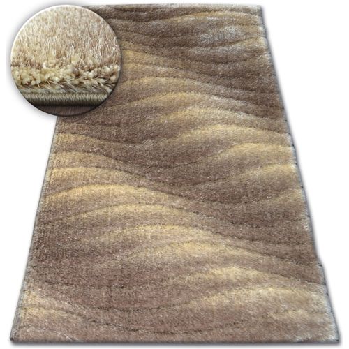 Tapis Tapis Shaggy SPACE 3D B222 marron clair 80x150 cm - Rugsx - Modalova