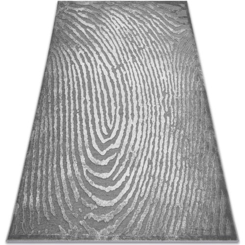 Tapis Tapis ACRYLIQUE YAZZ W8540 EMPREINTE DIGITALE gris 200x290 cm - Rugsx - Modalova