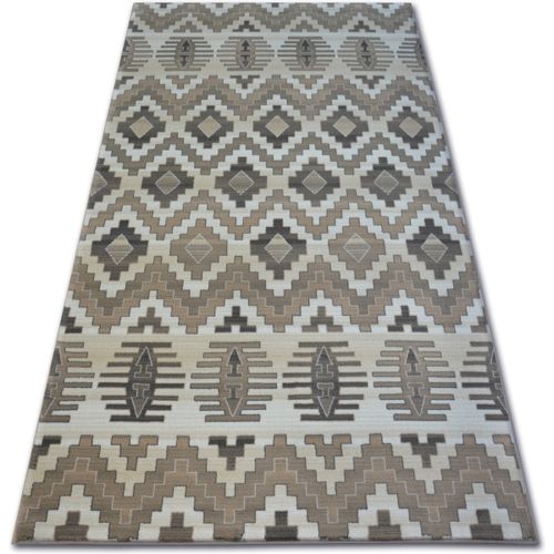Tapis Tapis ARGENT - W4809 Losanges Beige 240x330 cm - Rugsx - Modalova