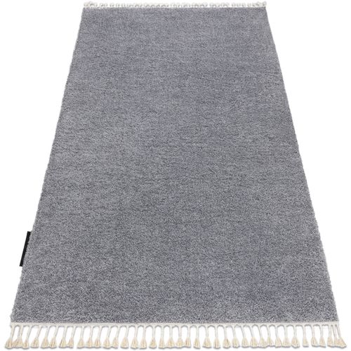 Tapis Tapis BERBER 9000 gris clair Franges berbère 200x290 cm - Rugsx - Modalova