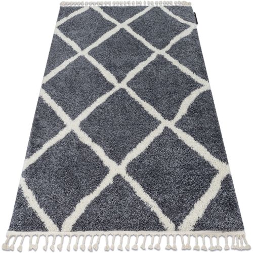 Tapis Tapis BERBER CROSS B5950 gris et blanc 200x290 cm - Rugsx - Modalova