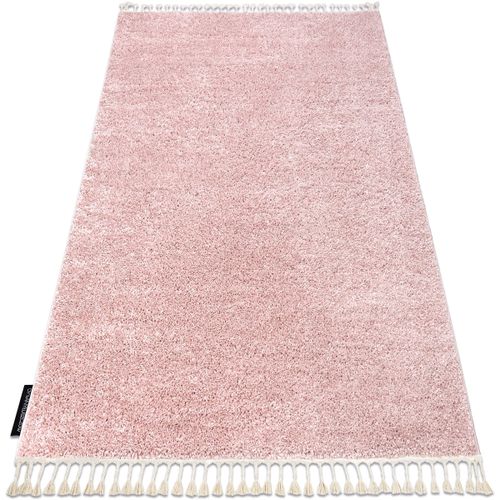Tapis Tapis BERBER 9000 rose Franges berbère marocain 80x150 cm - Rugsx - Modalova