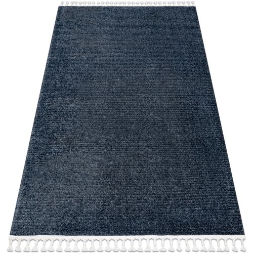 Tapis Tapis SEVILLA PC00B rayures bleu Franges berbère 120x170 cm - Rugsx - Modalova