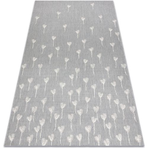 Tapis Tapis EN CORDE SIZAL FLAT 48779/637 Fleurettes 80x150 cm - Rugsx - Modalova