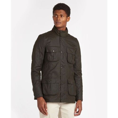 Veste Manteau Ciré Corbridge Olive - Barbour - Modalova