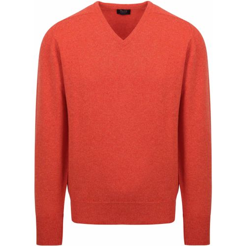 Pull Pull Laine d'Agneau Col-V Inferno - William Lockie - Modalova