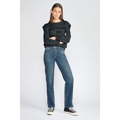 Jeans Jeans 400/19 mom basic taille haute vintage bleu - Le Temps des Cerises - Modalova