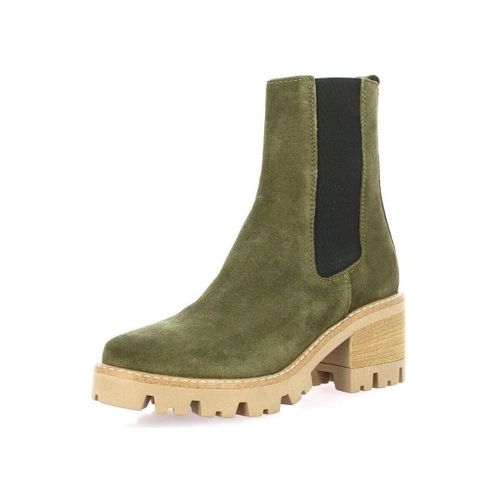 Bottines Pao Boots cuir velours - Pao - Modalova
