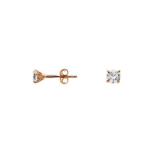 Boucles oreilles Boucles d'oreilles en Plaqué or et zircon - Cleor - Modalova