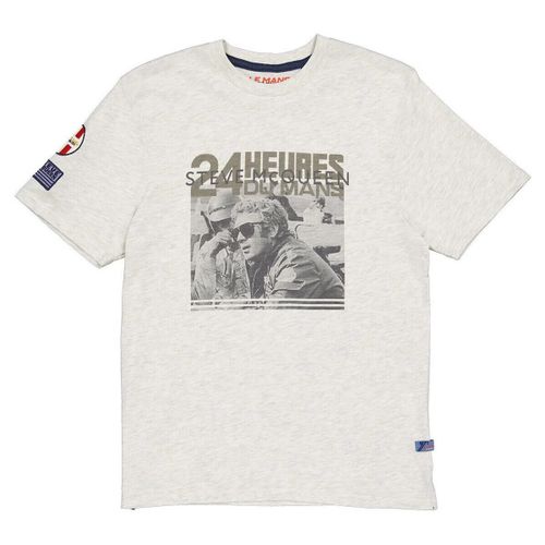 T-shirt TEE SHIRT STEVE MCQUEEN TSM14-002 HEATHER ECRU - 3Gm - Modalova