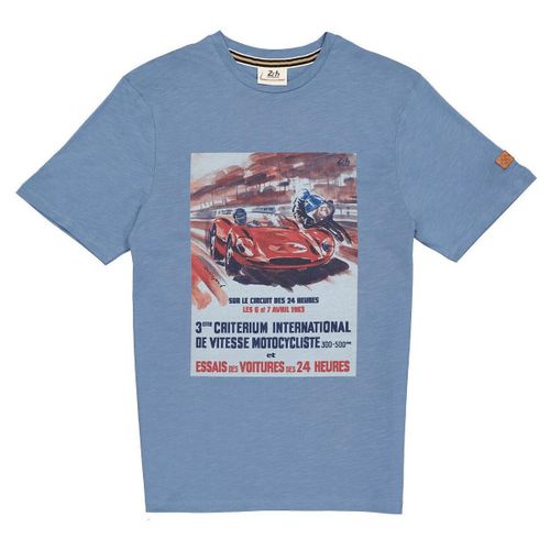 T-shirt TEE SHIRT TSM63-150 BLEU - 3Gm - Modalova