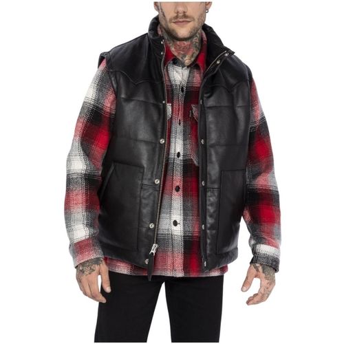Gilets de costume Doudoune sans manches Ref 55217 Noir - Schott - Modalova