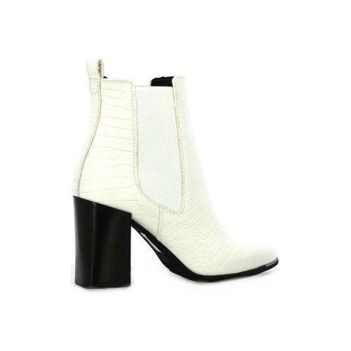 Bottines Pao Boots cuir croco - Pao - Modalova